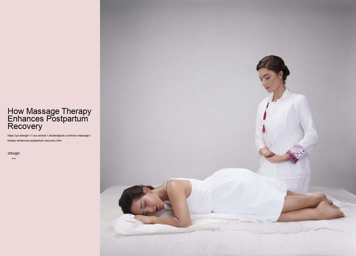 How Massage Therapy Enhances Postpartum Recovery